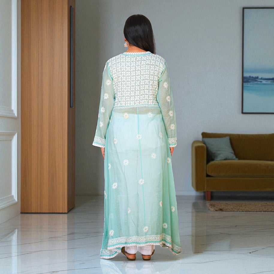 Mehkti Angrakha Cotton Kurta