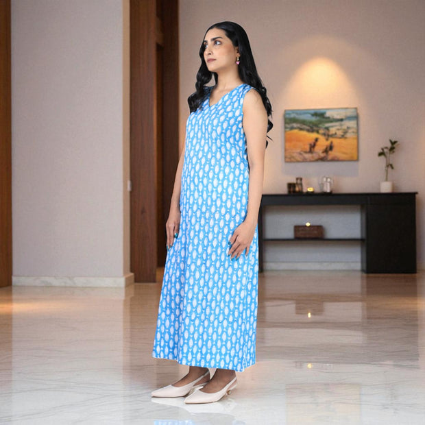 Naksh Handblock Cotton Dress