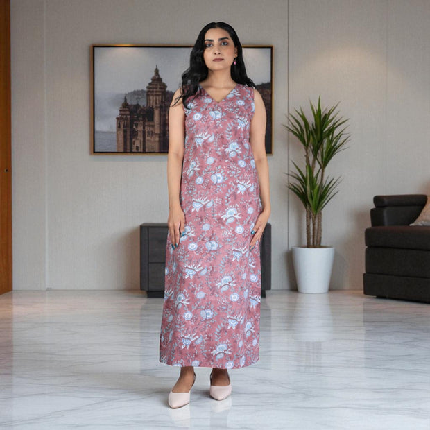 Naksh Handblock Cotton Dress