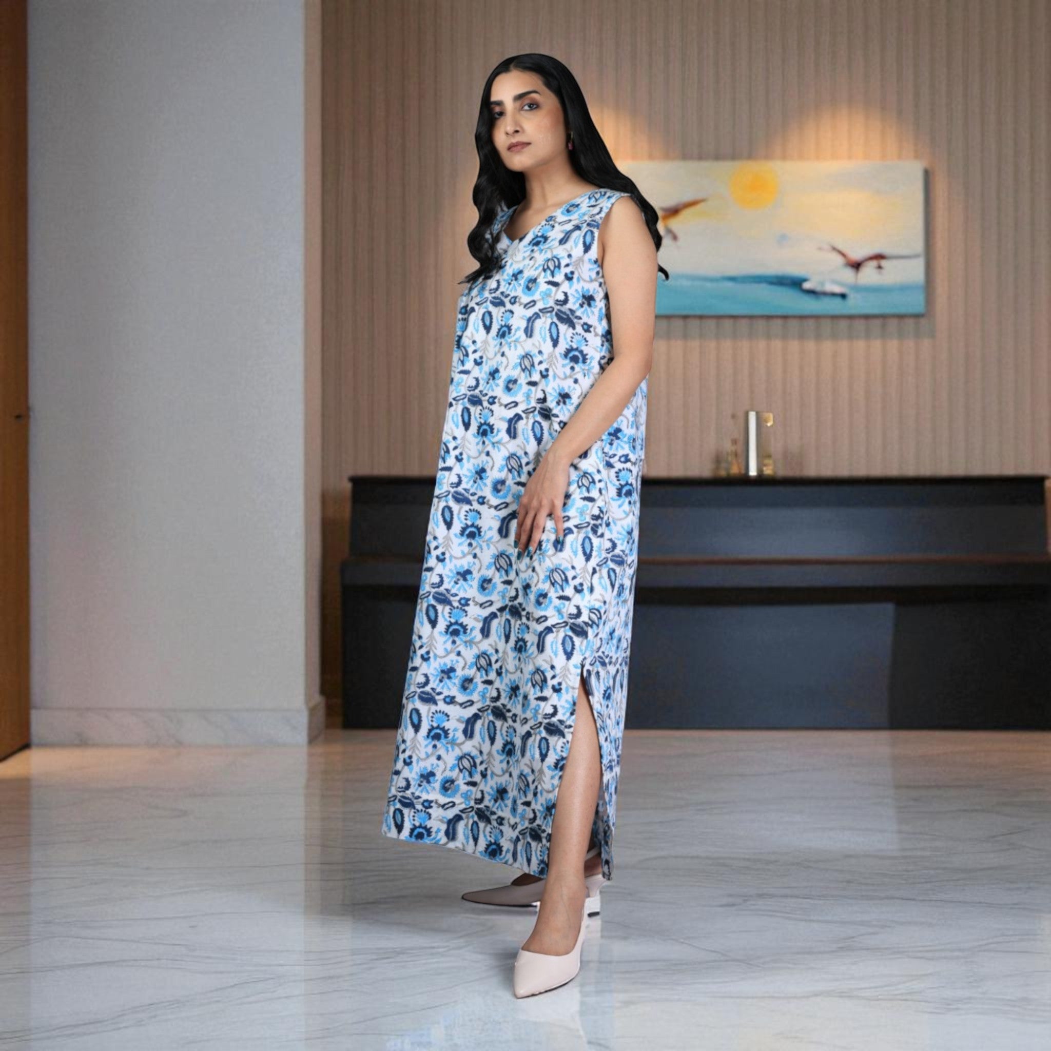 Naksh Handblock Cotton Dress