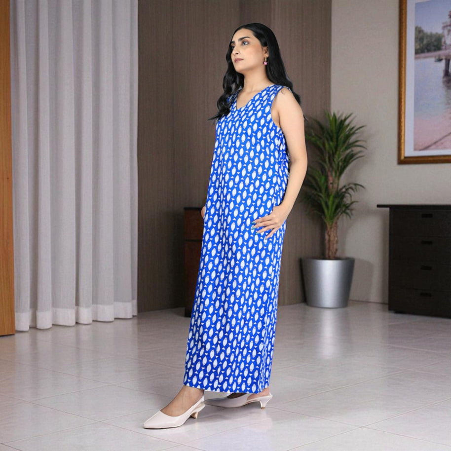 Naksh Handblock Cotton Dress