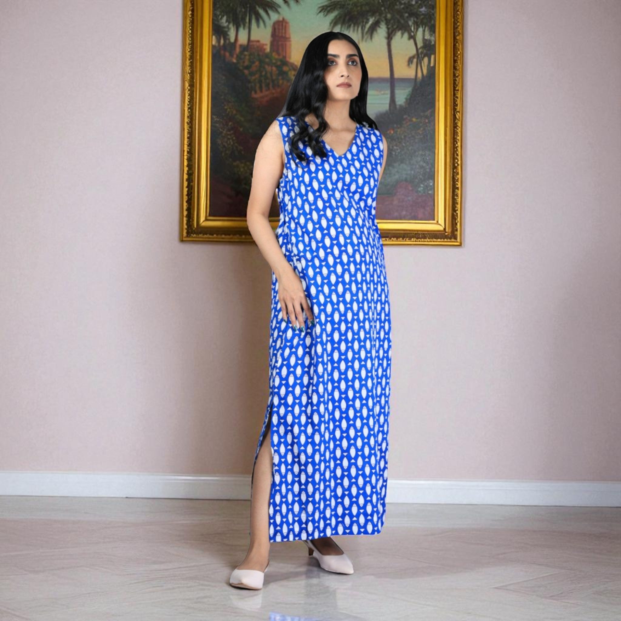 Naksh Handblock Cotton Dress
