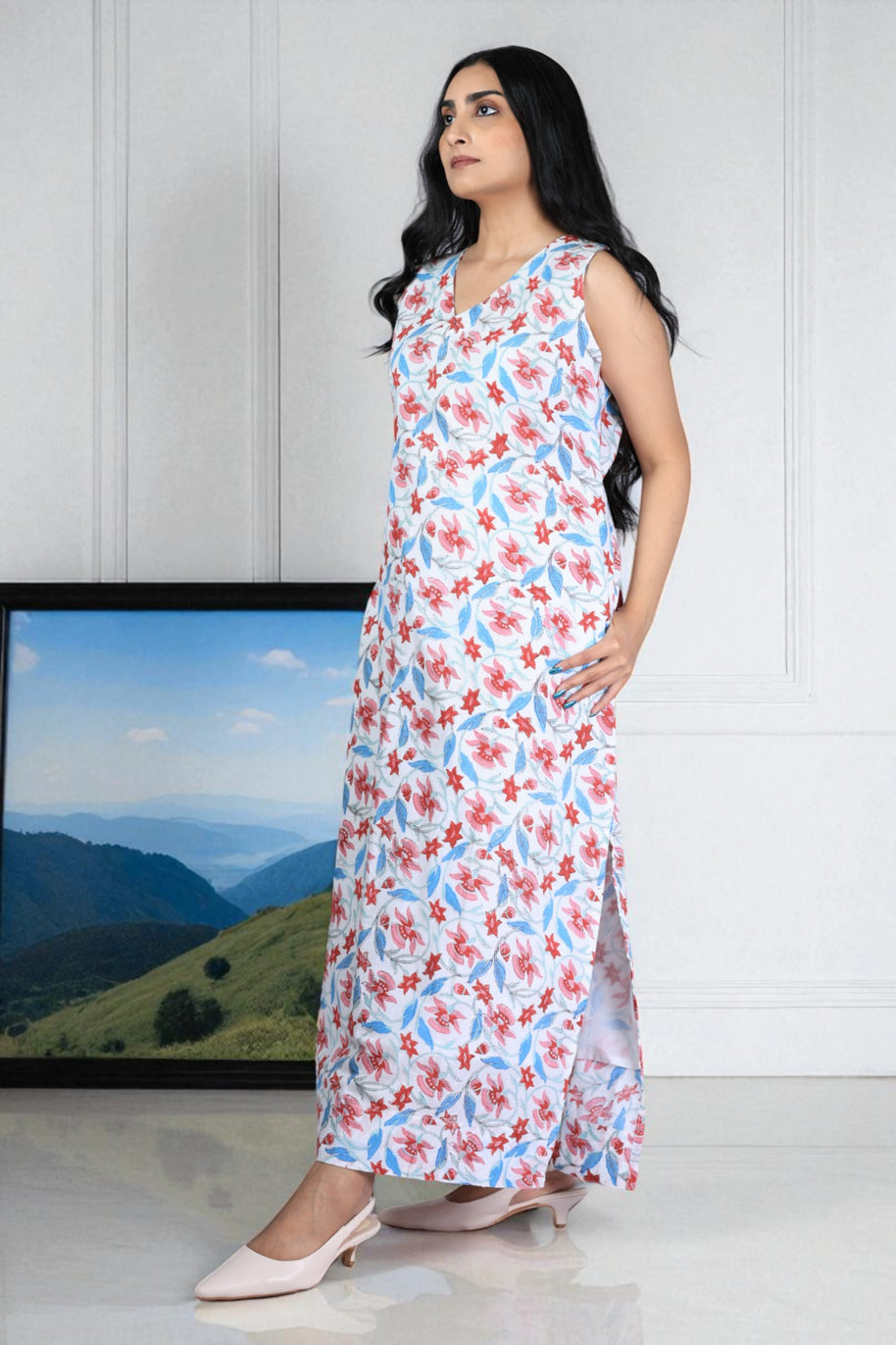 Naksh Handblock Cotton Dress