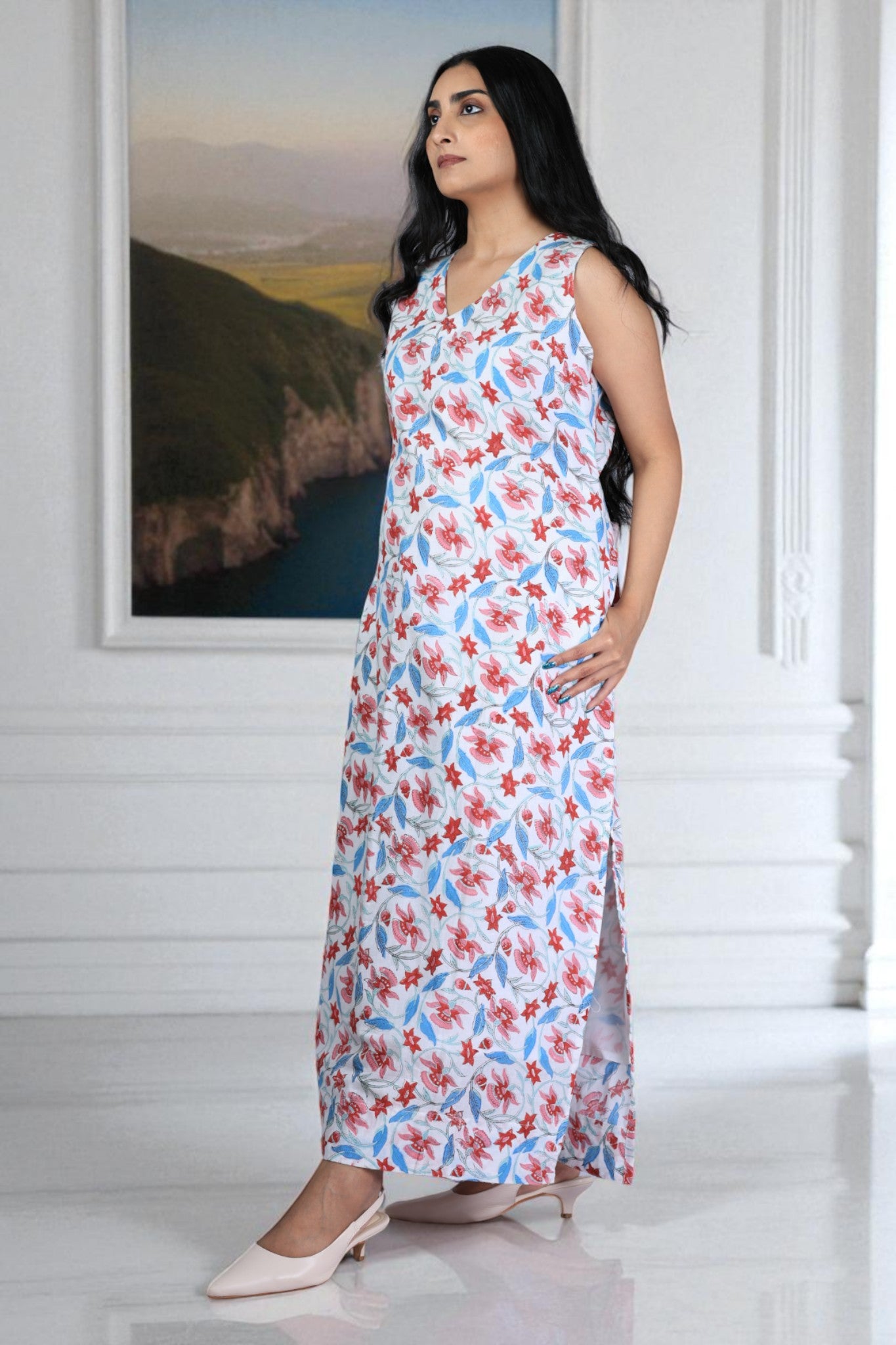 Naksh Handblock Cotton Dress
