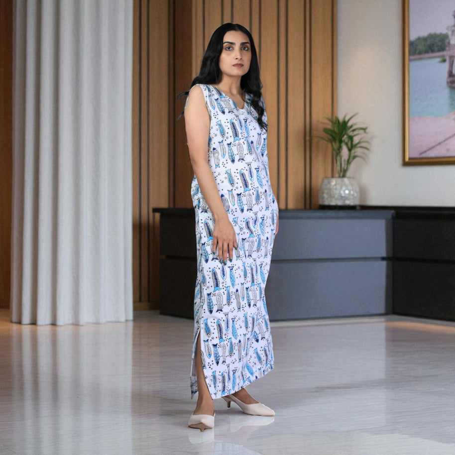 Naksh Handblock Cotton Dress