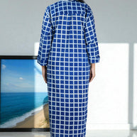 CheckMates Cotton Shirt Dress
