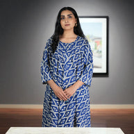 BreezeBlock Cotton Flared Dress