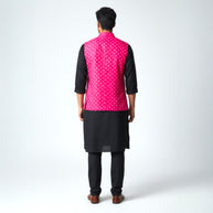 Pink Modal Silk Jacket