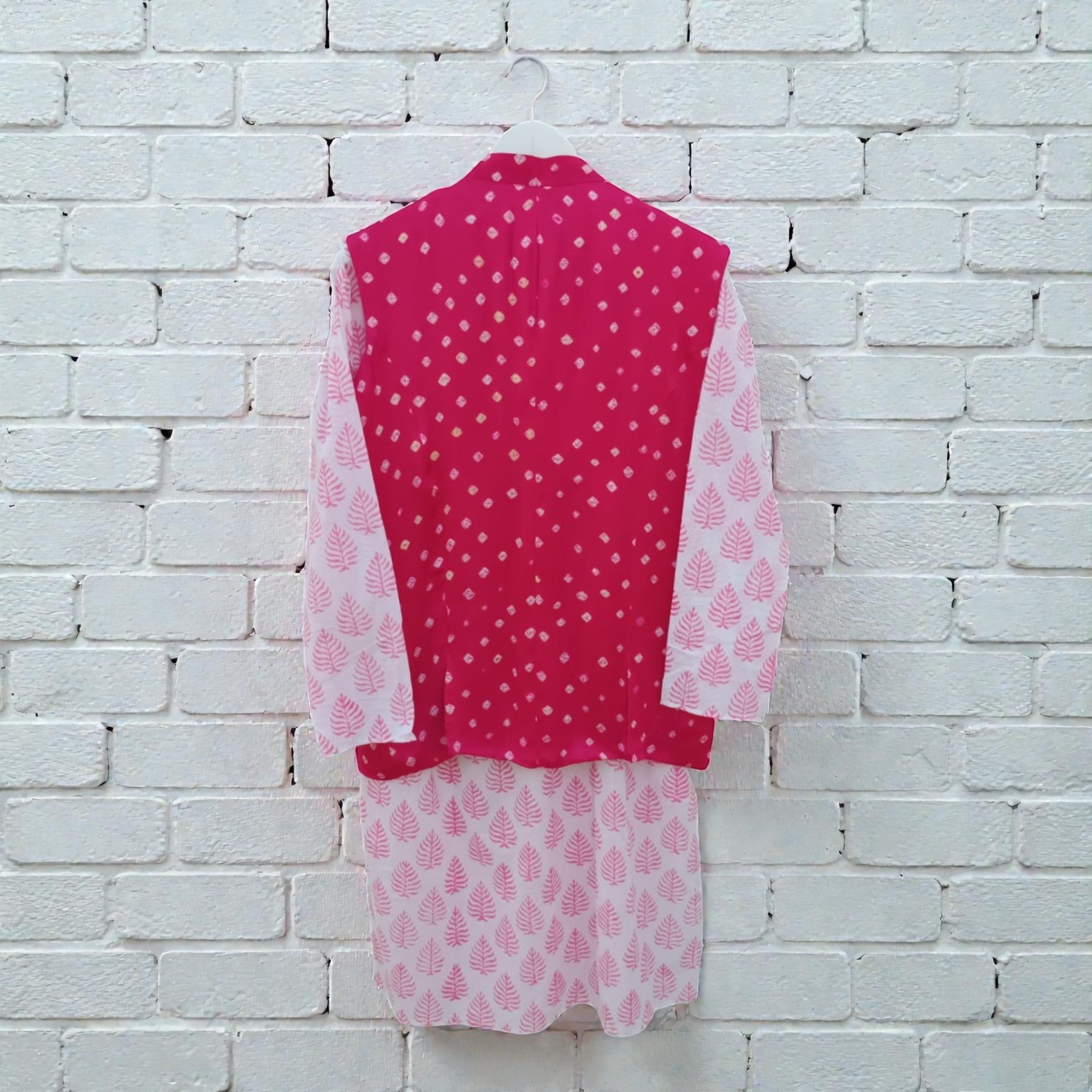 Pink Modal Silk Jacket