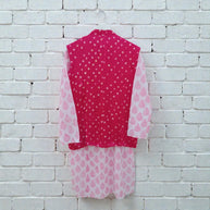 Pink Modal Silk Jacket