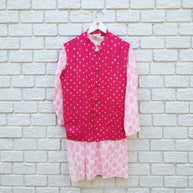 Pink Modal Silk Jacket