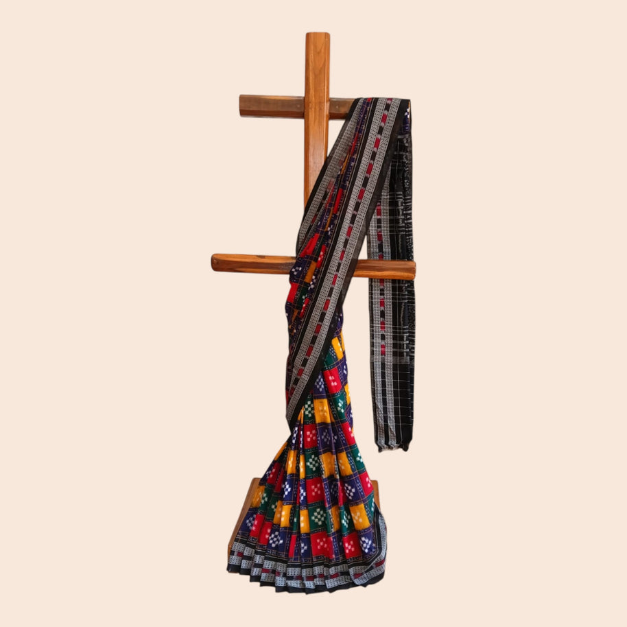 Multi Pasapali Handloom Saree