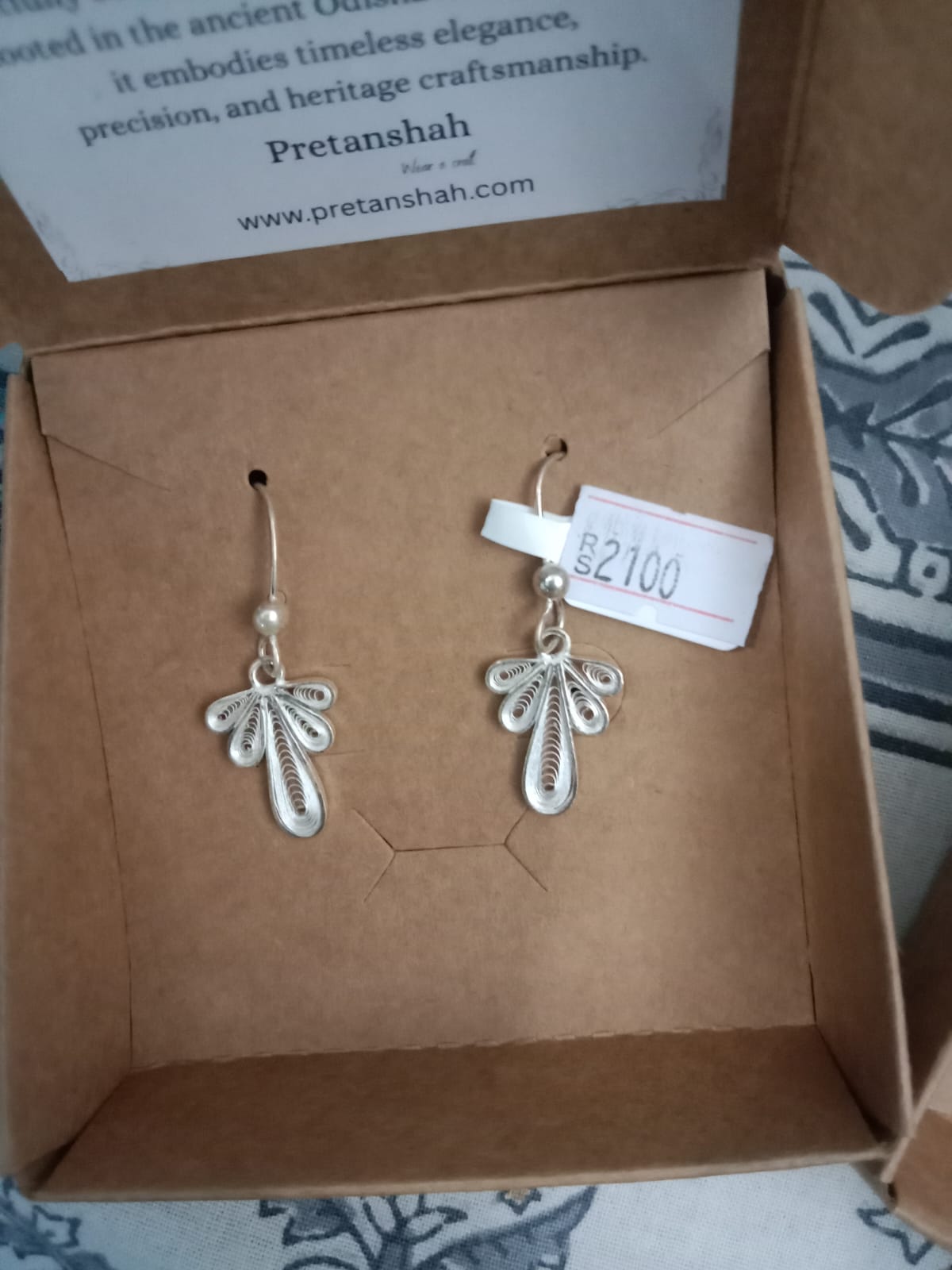 Floral Silver Filigree