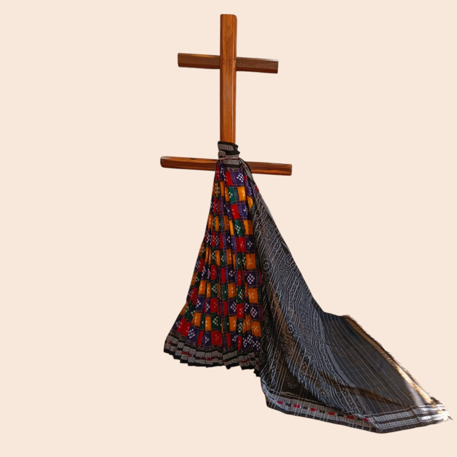 Multi Pasapali Handloom Saree