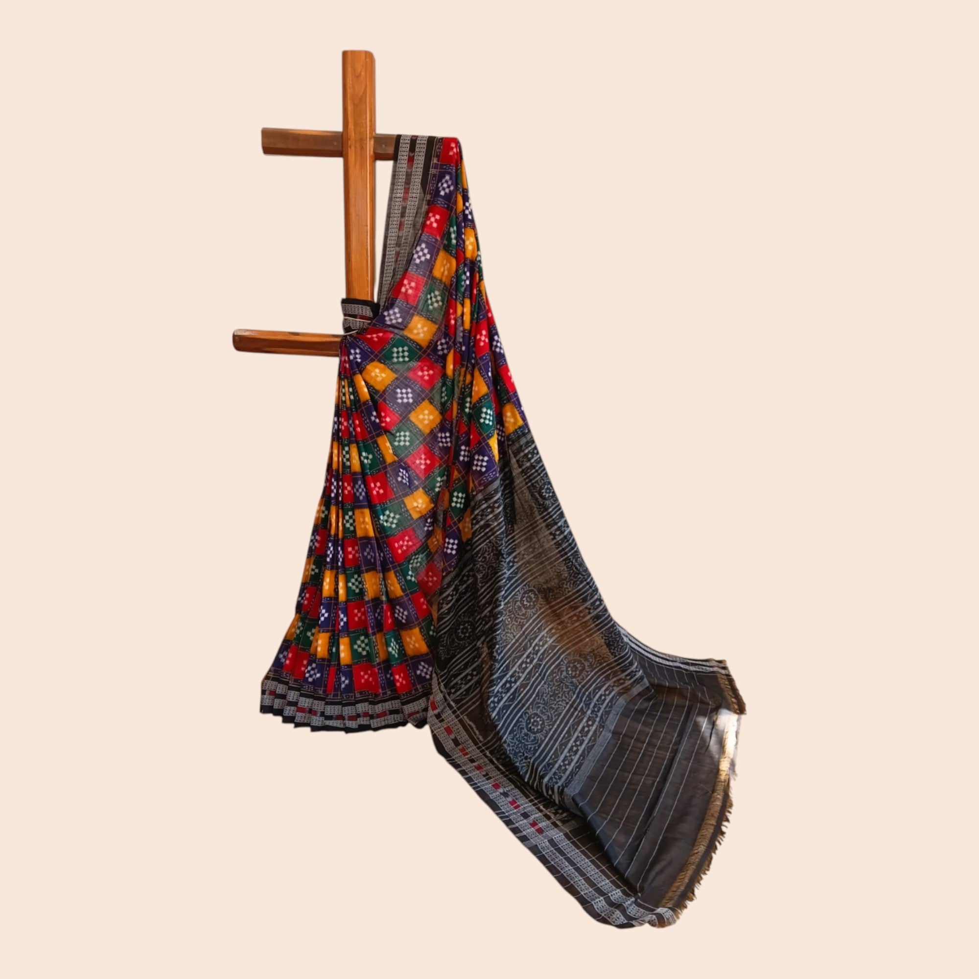 Multi Pasapali Handloom Saree