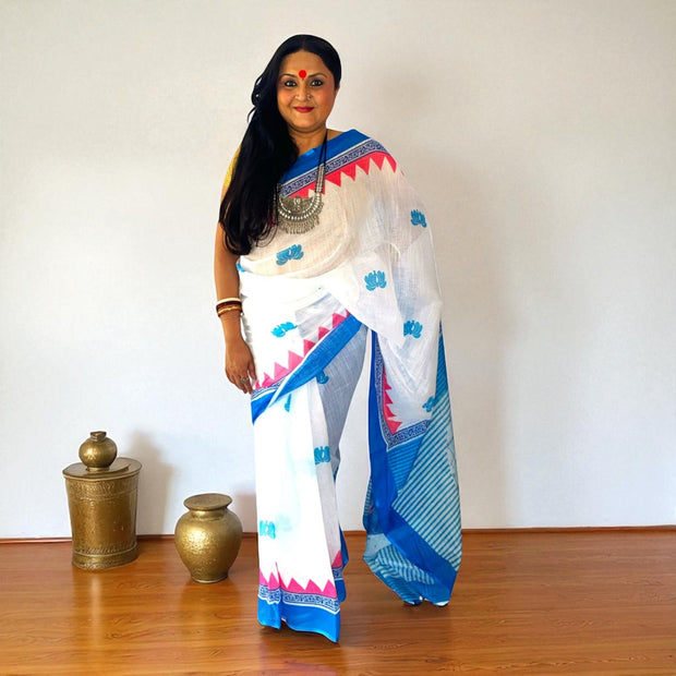 Divine Aura Cotton Saree