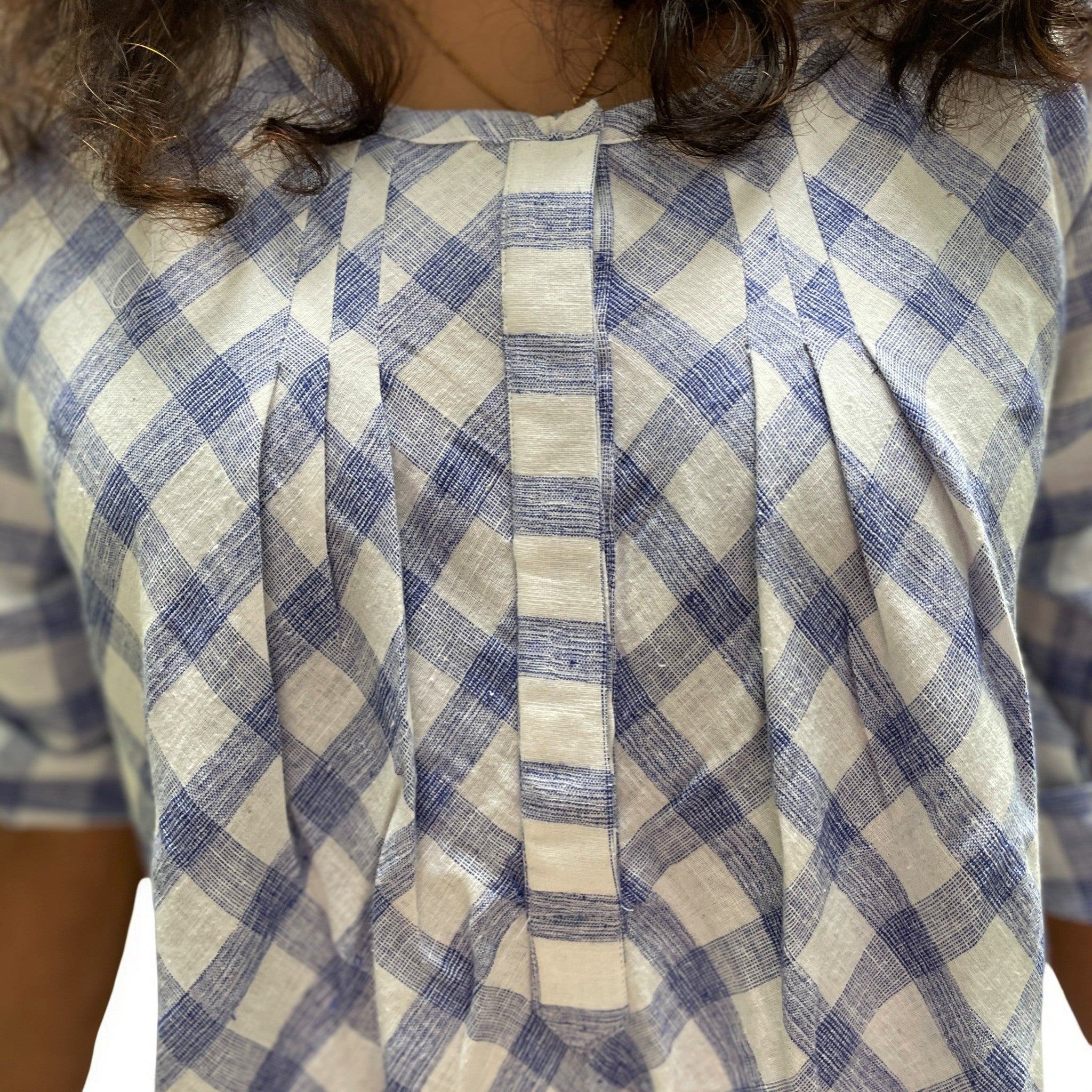 Handspun Hues Cotton Flared Dress