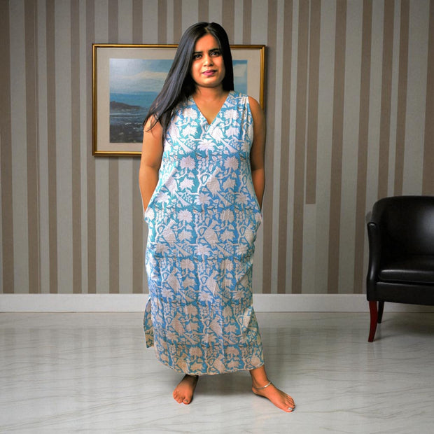 Naksh Handblock Cotton Dress