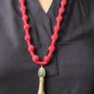 Dhokra Brass Pipe Necklace