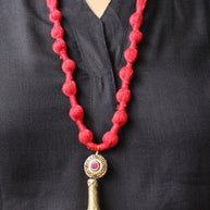 Dhokra Brass Pipe Necklace
