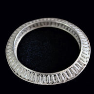 Elegant Silver Filigree Bangle