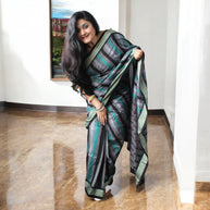 Traditional Handwoven Sambalpuri Cotton Saree