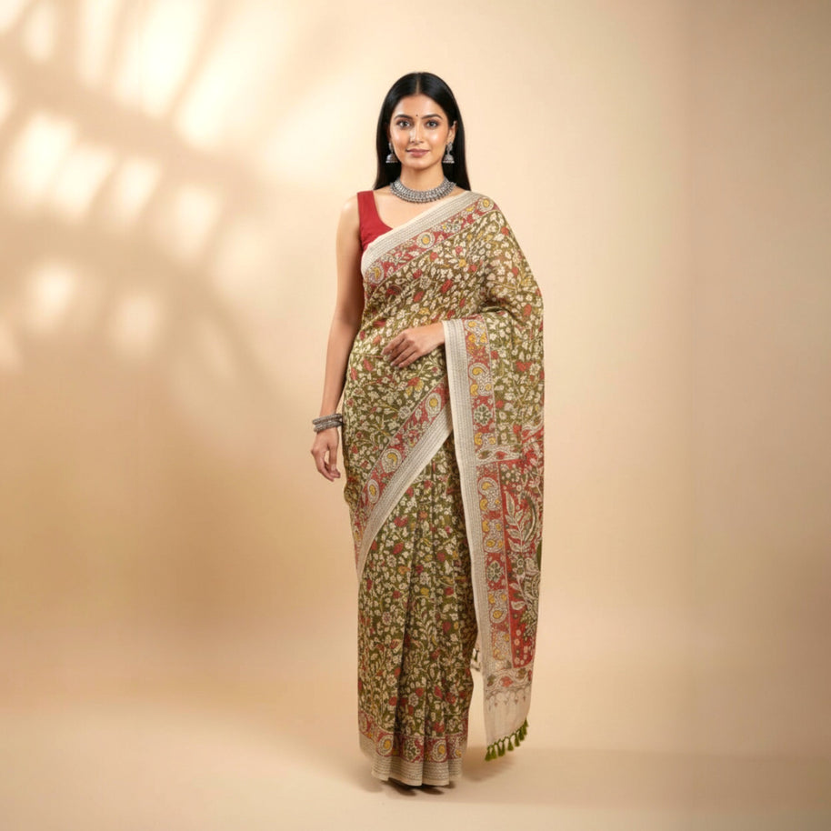 HariKalam Cotton Saree