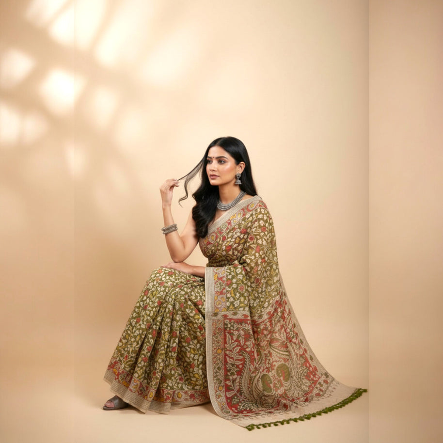 HariKalam Cotton Saree