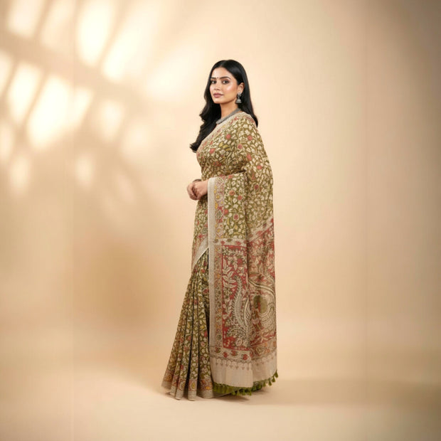 HariKalam Cotton Saree