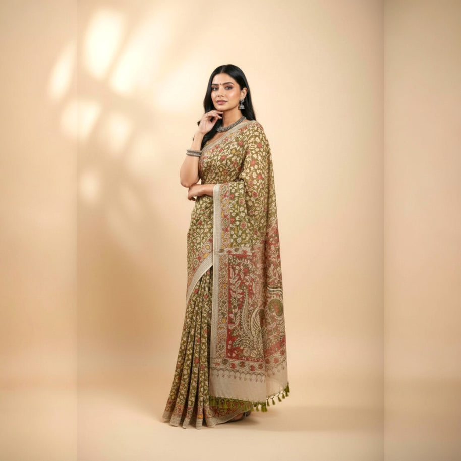 HariKalam Cotton Saree