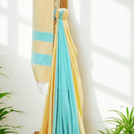 Stripe Radiance Handloom Cotton Saree