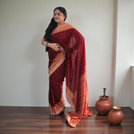 Traditional Handwoven Sambalpuri Cotton Saree