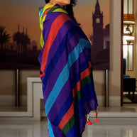 Vibrance Handloom Cotton Saree