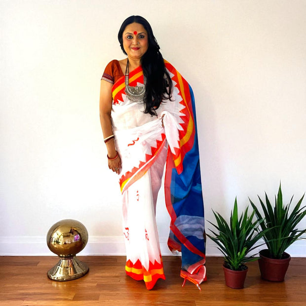 Divine Aura Cotton Saree