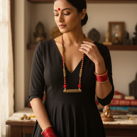 Rajsi Dhara Dhokra Necklace
