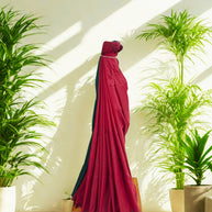 Rani Teal Handloom Cotton Saree