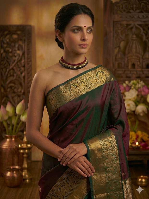 Desi Dori Choker Dhokra Necklace