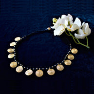 Traditional Dhokra Coin Necklace