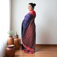 Traditional Handwoven Sambalpuri Cotton Saree