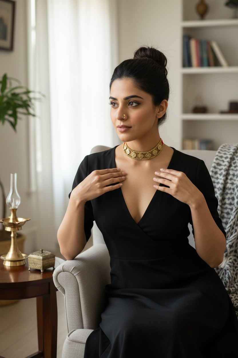 Tribal Choker Dhokra Necklace