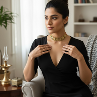 Tribal Choker Dhokra Necklace
