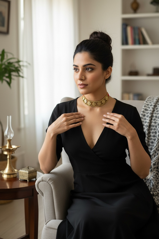 Tribal Choker Dhokra Necklace