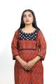 Ajrakh Cotton Charm Handblock Kurta
