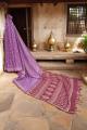 Neelika Handblock Cotton Chanderi Saree