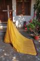 Orange Golden Silk Saree