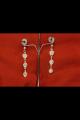 Triweb Silver Filgree Earrings