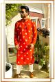 Tanger Bandhani Silk Kurta