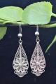 Buckeye Silver Filigree Buckeye Earrings