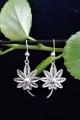 Maple Silver Filigree Earrings